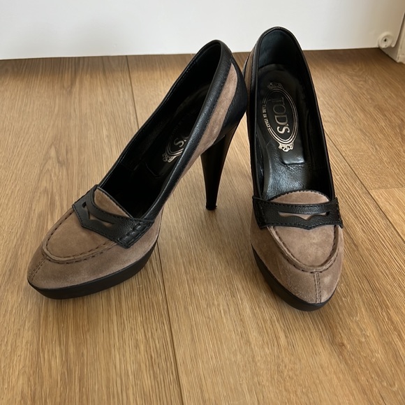 Tods Platform Pumps - Picture 8 of 14